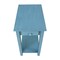 International Concepts Rectangle Narrow End Table, 22 W, 14 L, 25 in H, Wood, Antique Rubbed Ocean Blue OT32-2214 - alternate 7